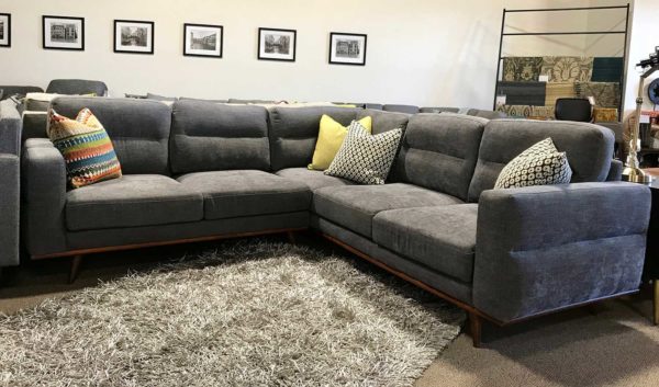 Charcoal Leonardo Sectional