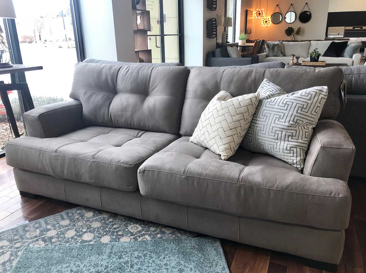leather look sofa adelaide