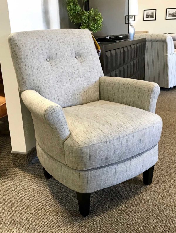 Light Grey Swivel Chair