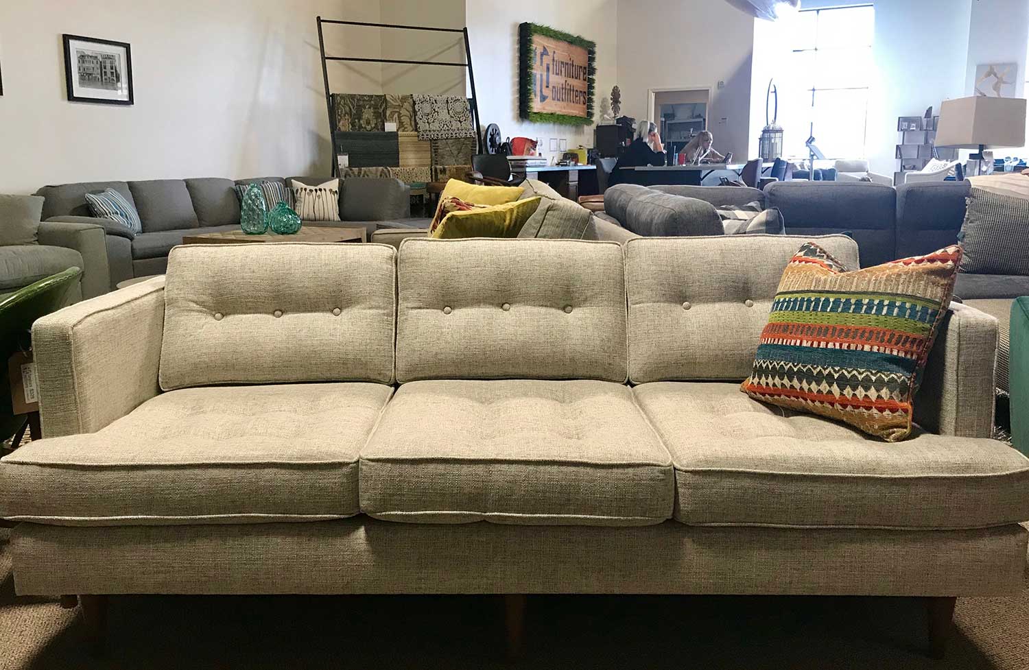 Furniture Outfitters Mid Century Modern Sofa