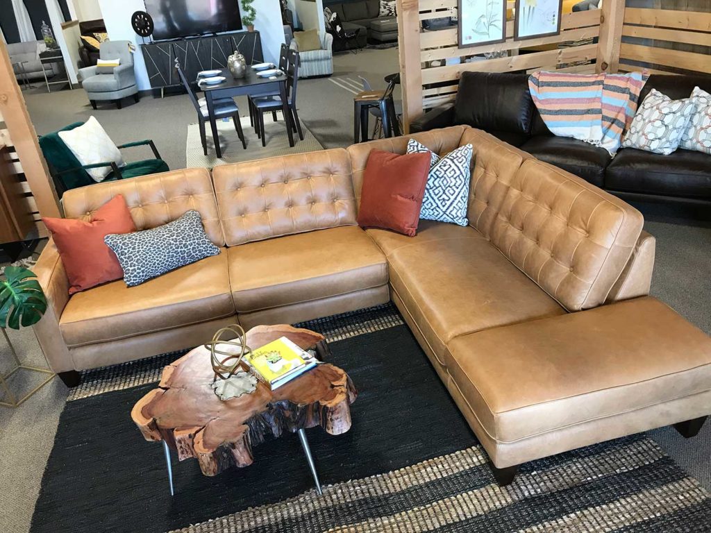 jordan's furniture power reclining leather sectional sofa