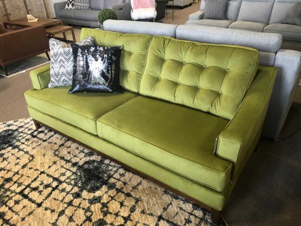 Retro Green Sofa