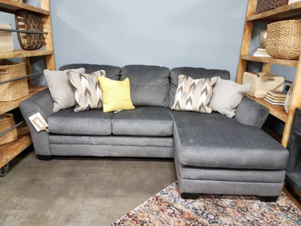 Soft Grey Sofa Chaise