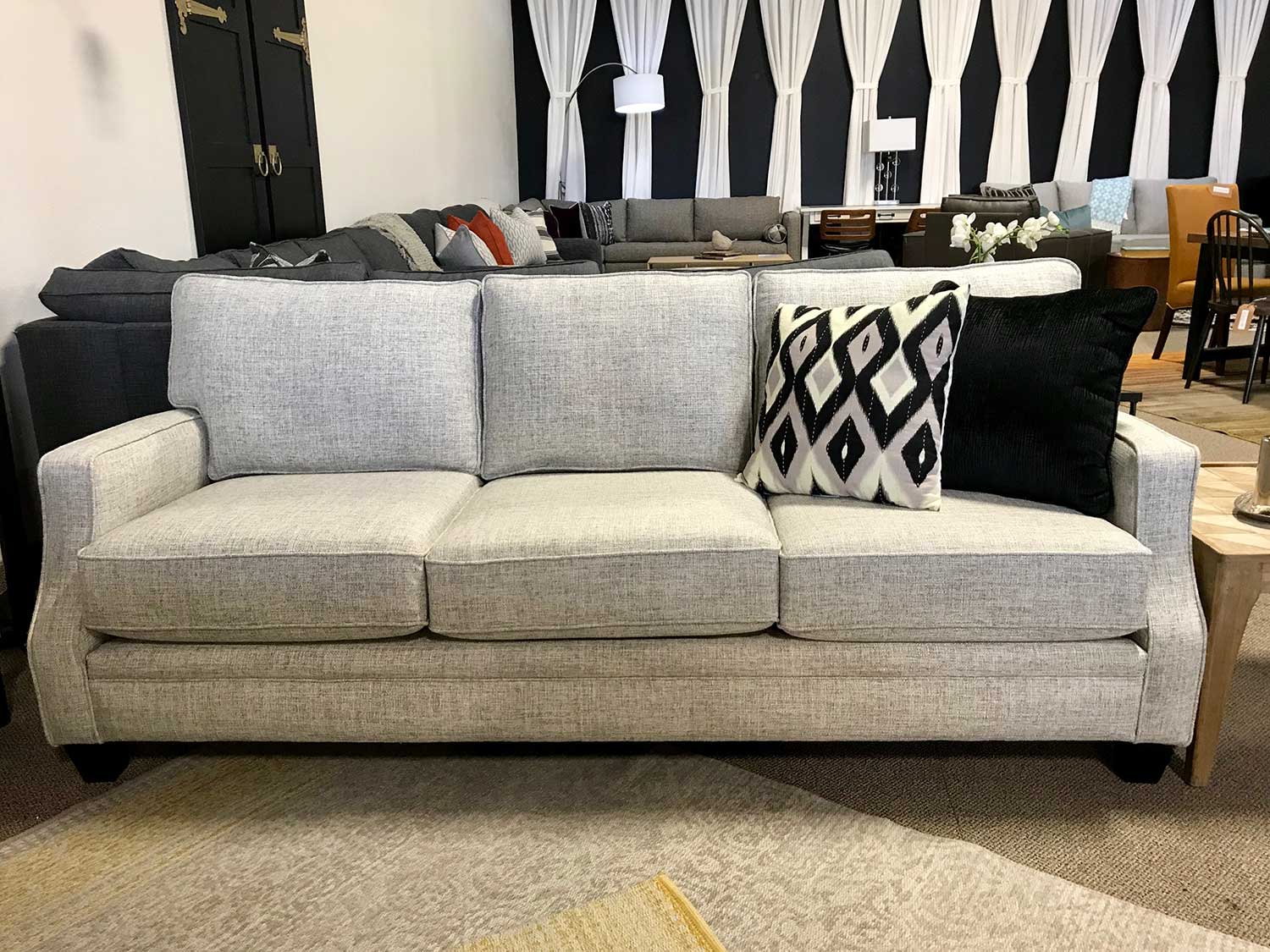 contemporary transitional sofa bed